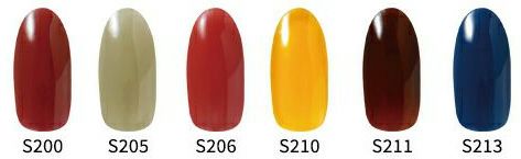 プリジェル ミューズ ６色セット／オータムビューティシリーズ