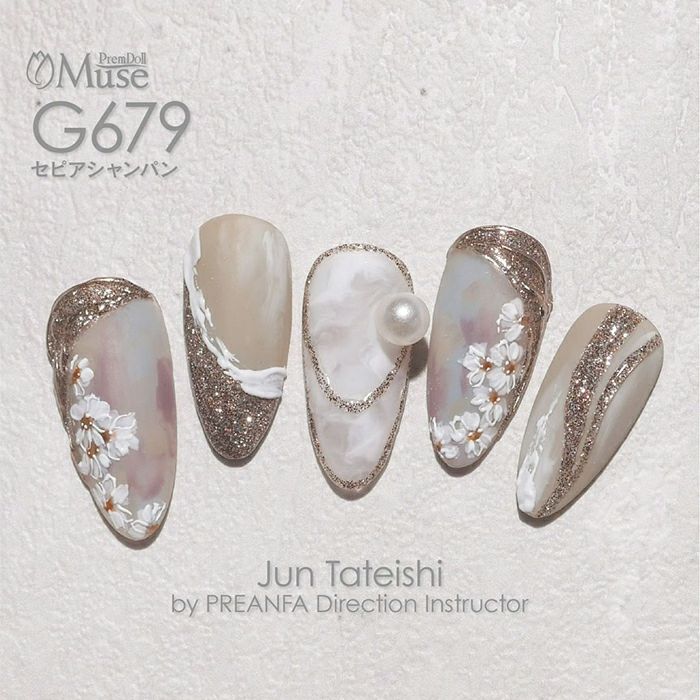 プリムドール ミューズ／セピアシャンパン／3g | ジェルネイル