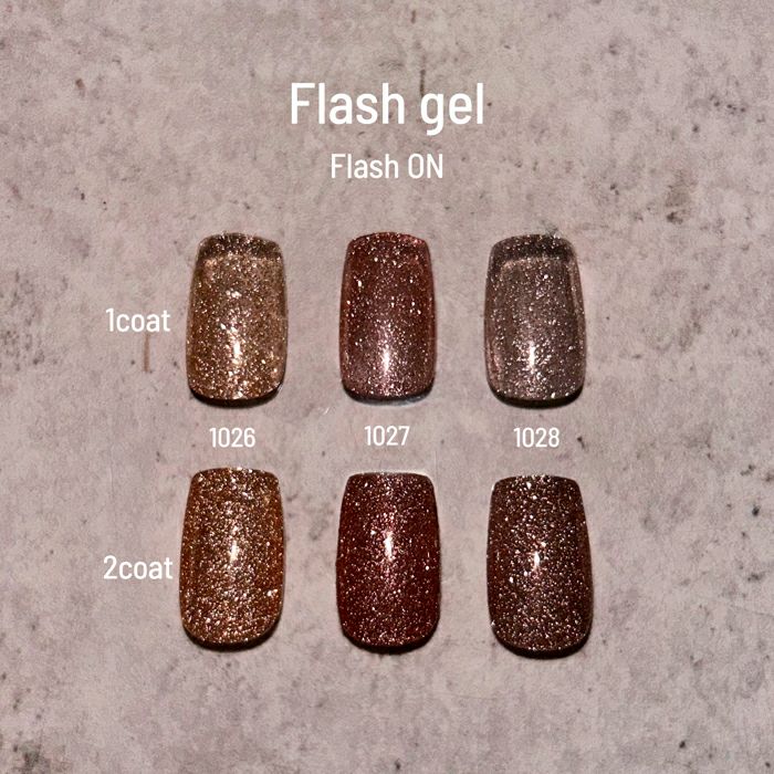 エメナ　フラッシュジェル３色セット１０２６～１０２８