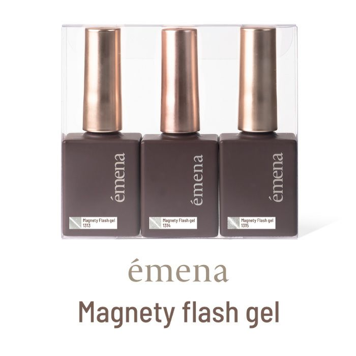 エメナ　マグネティフラッシュジェル３色セット１３１３～１３１５