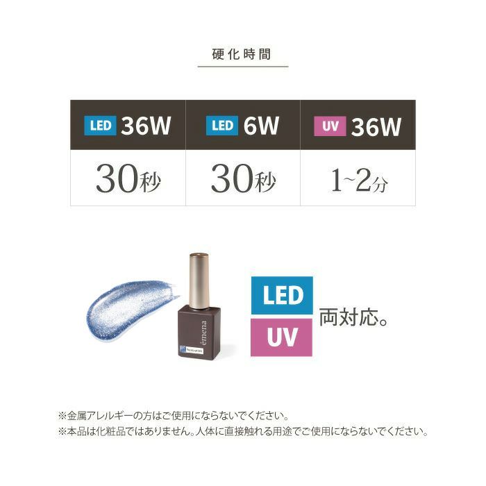 エメナ　マグネティジェル ５色セット０５００～０５０２　０５０５～０５０６