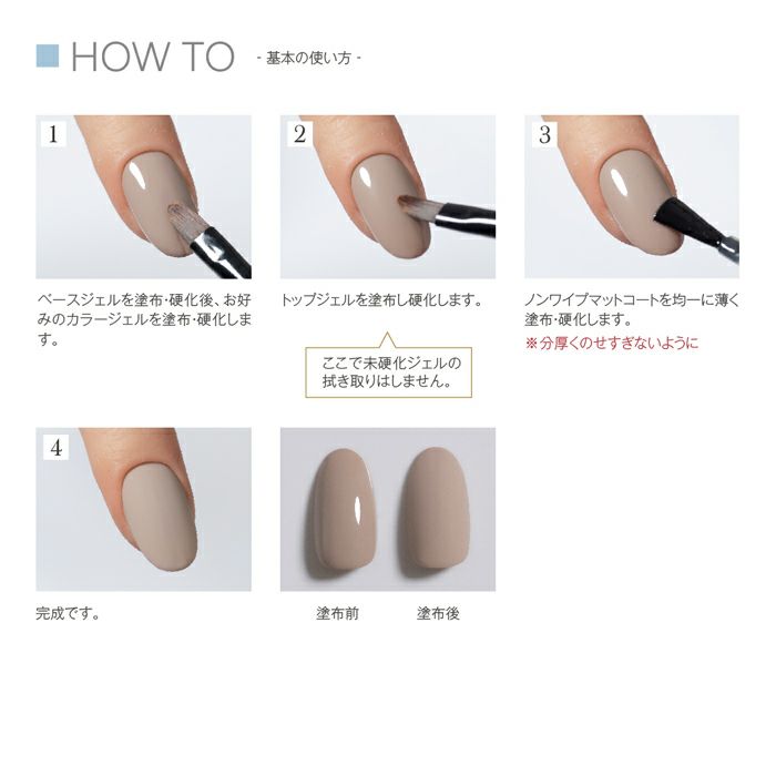 プリジェル　ノンワイプマットコート 　１２ｇ