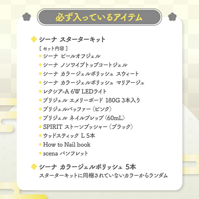 シーナ ネイル福袋２０２６