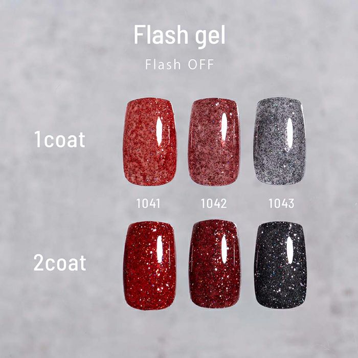 エメナ　フラッシュジェル３色セット１０４１～１０４３